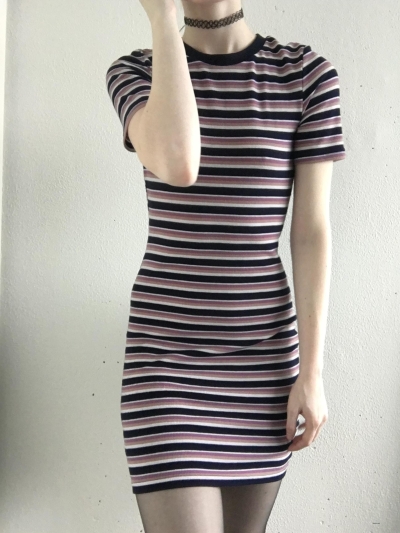 Skinny slender girl naked