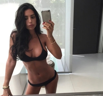 Slender girls in bikinis