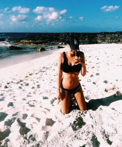 Gorgeous blonde with a magnificent bust from Australia Keely Gardner