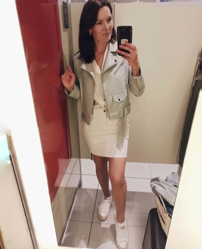 A beautiful naked wife