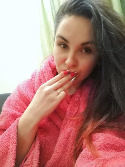 Erotic shots of naughty girl with hot breasts for free